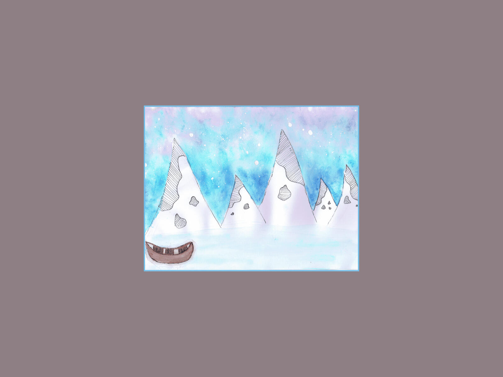 Boat Beneath the Winter Stars